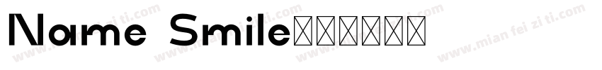 Name Smile字体转换